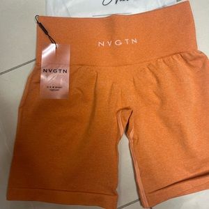 NVGTN Burnt orange pro shorts